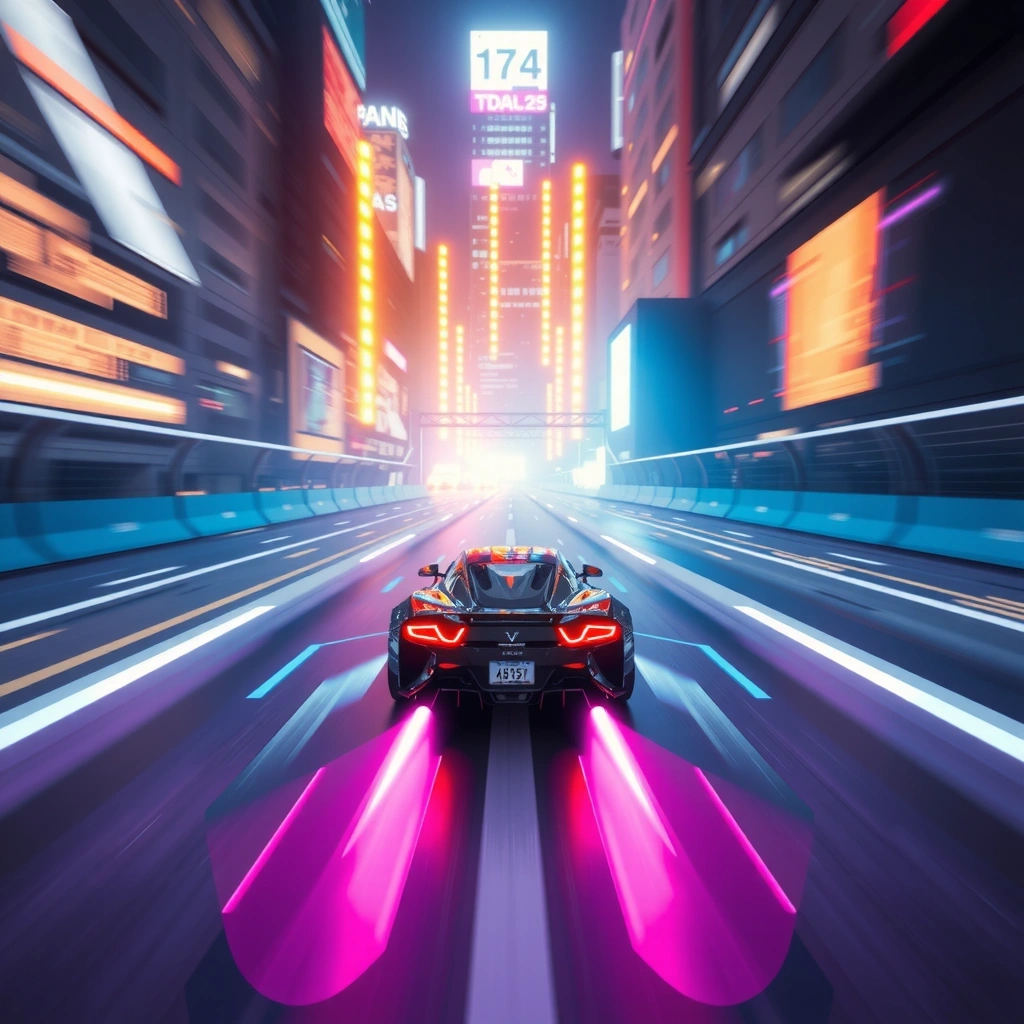 Racing Game Screenshot